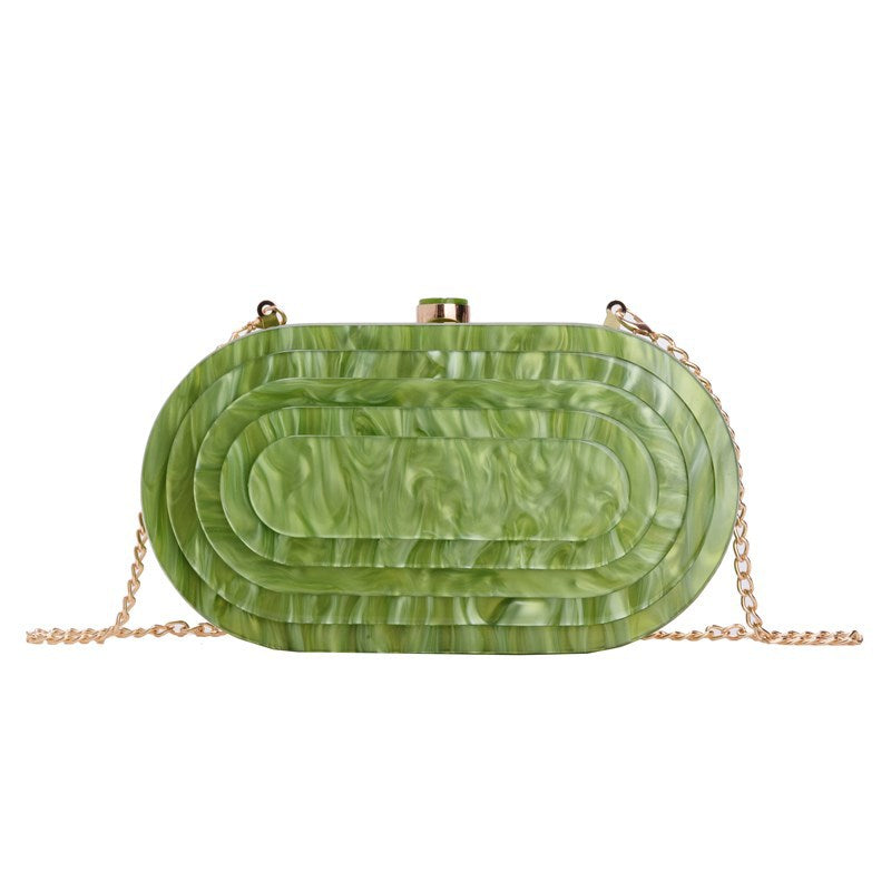 Beautiful Summer Dinner Retro Splicing Trendy Crossbody Bags