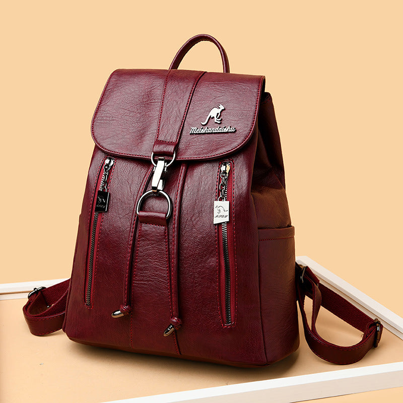 Women's Fashion Vintage Large Capacity Leisure Multifunctional Backpacks
