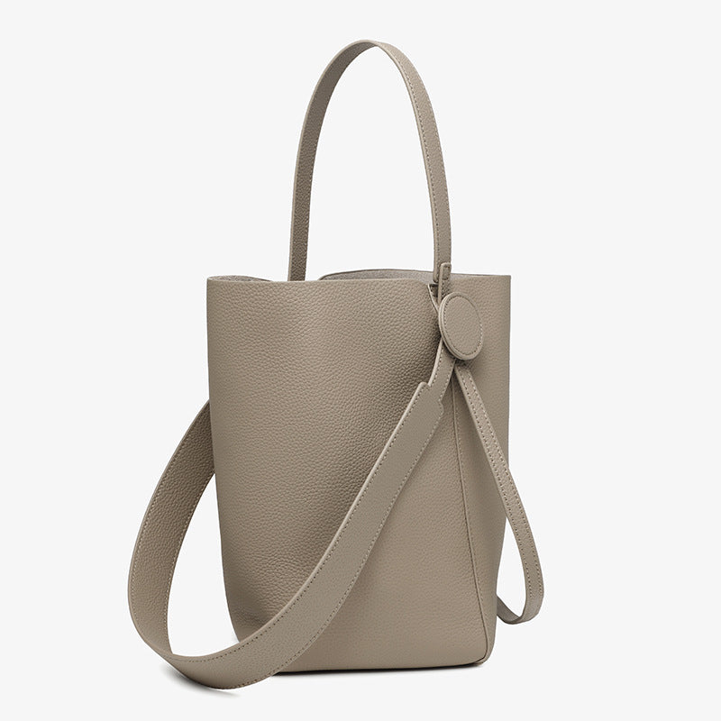 Women's Genuine Leather First Layer Cowhide Commuter Crossbody Bags