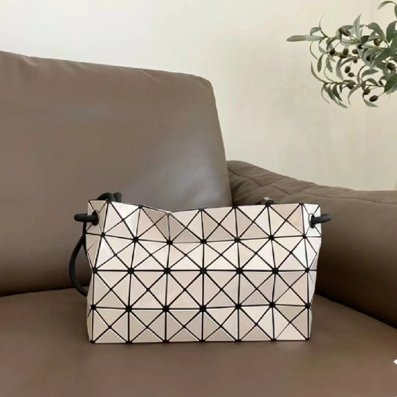 Women's Geometric Rhombus Single Life Box Shoulder Bags