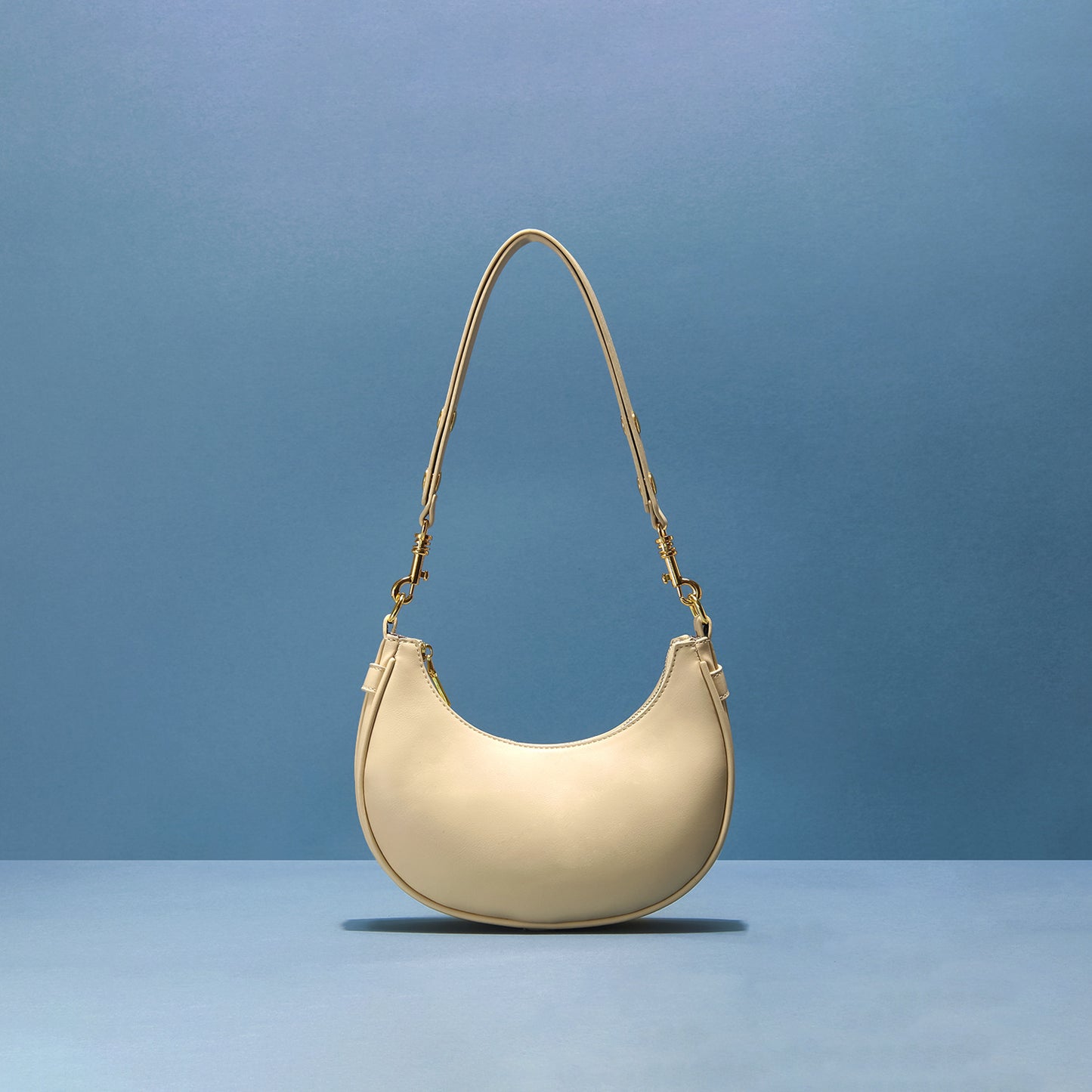 Women's Design Underarm Candy Color Moon Korean Shoulder Bags