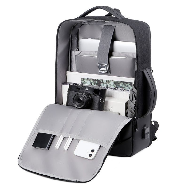 Men's Expansion Waterproof Large Capacity Business Commute Bags