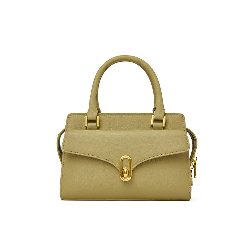 Women's Retro Easy Matching Cowhide Advanced Texture Crossbody Bags