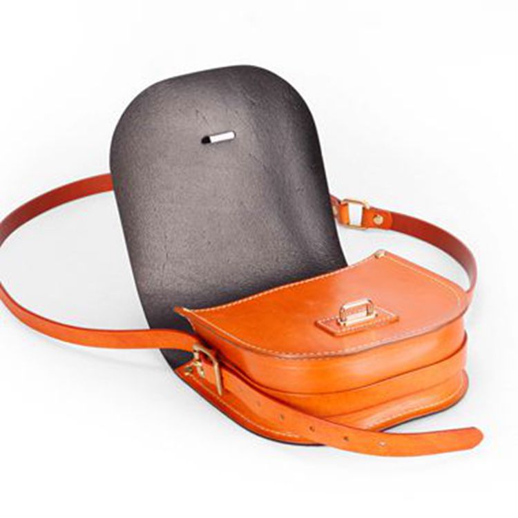 Women's Batch Retro Saddle Genuine Leather Fashion Crossbody Bags
