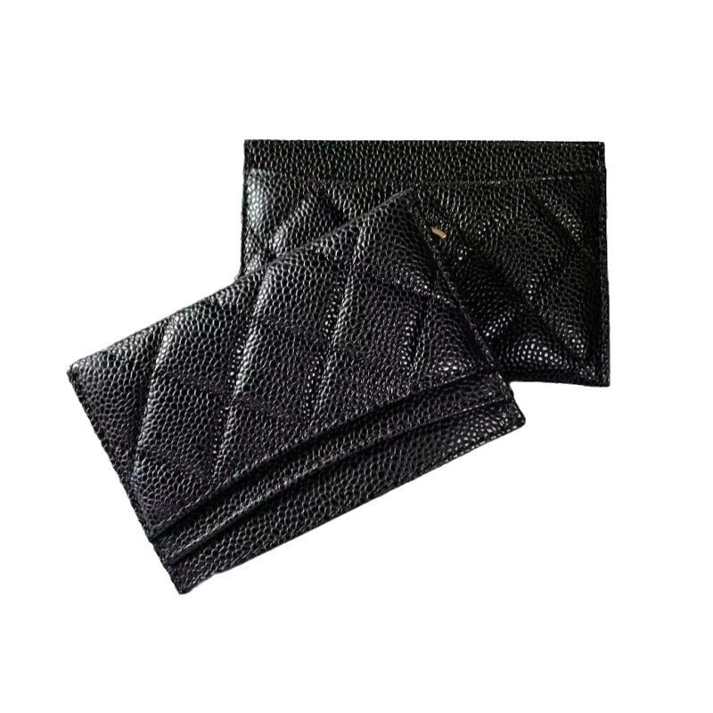 Women's Diamond Plaid Caviar Classic Style Strap Purses