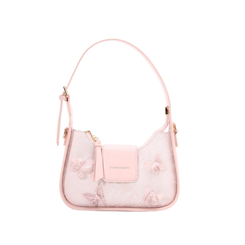 Niche Embroidery Underarm High-grade Butterfly Selenodont Armpit Bags