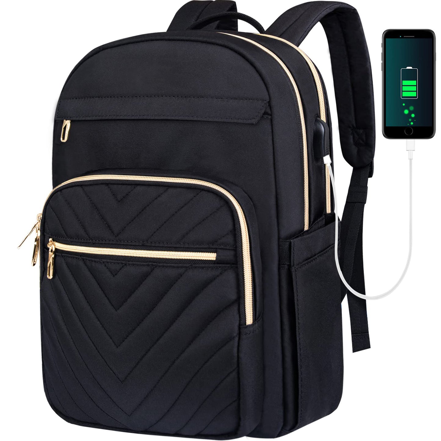 Business Commute Daily Large Capacity Notebook Backpacks
