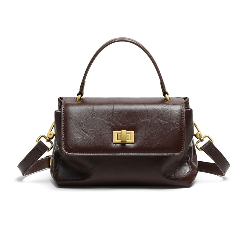 Women's Summer Genuine Leather Large Capacity High-grade Crossbody Bags