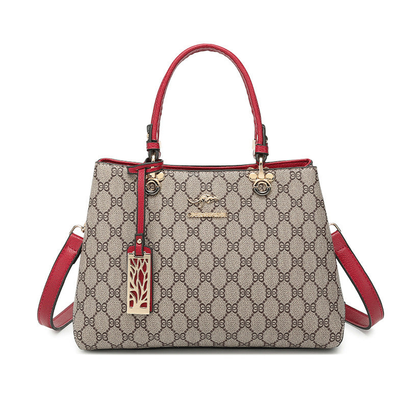 Women's Large Capacity Totes Retro Presbyopic Mummy Handbags