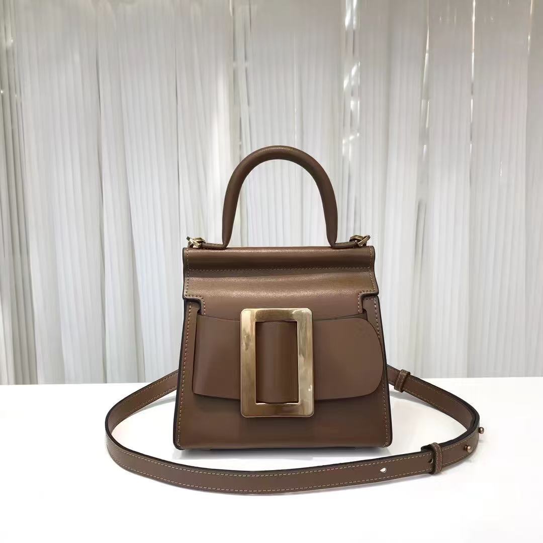 Women's Retro Genuine Leather Assorted Colors Metal Handbags