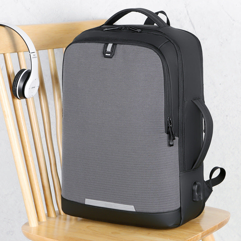 Women's & Men's & Expansion Waterproof Reflective Computer Business Backpacks