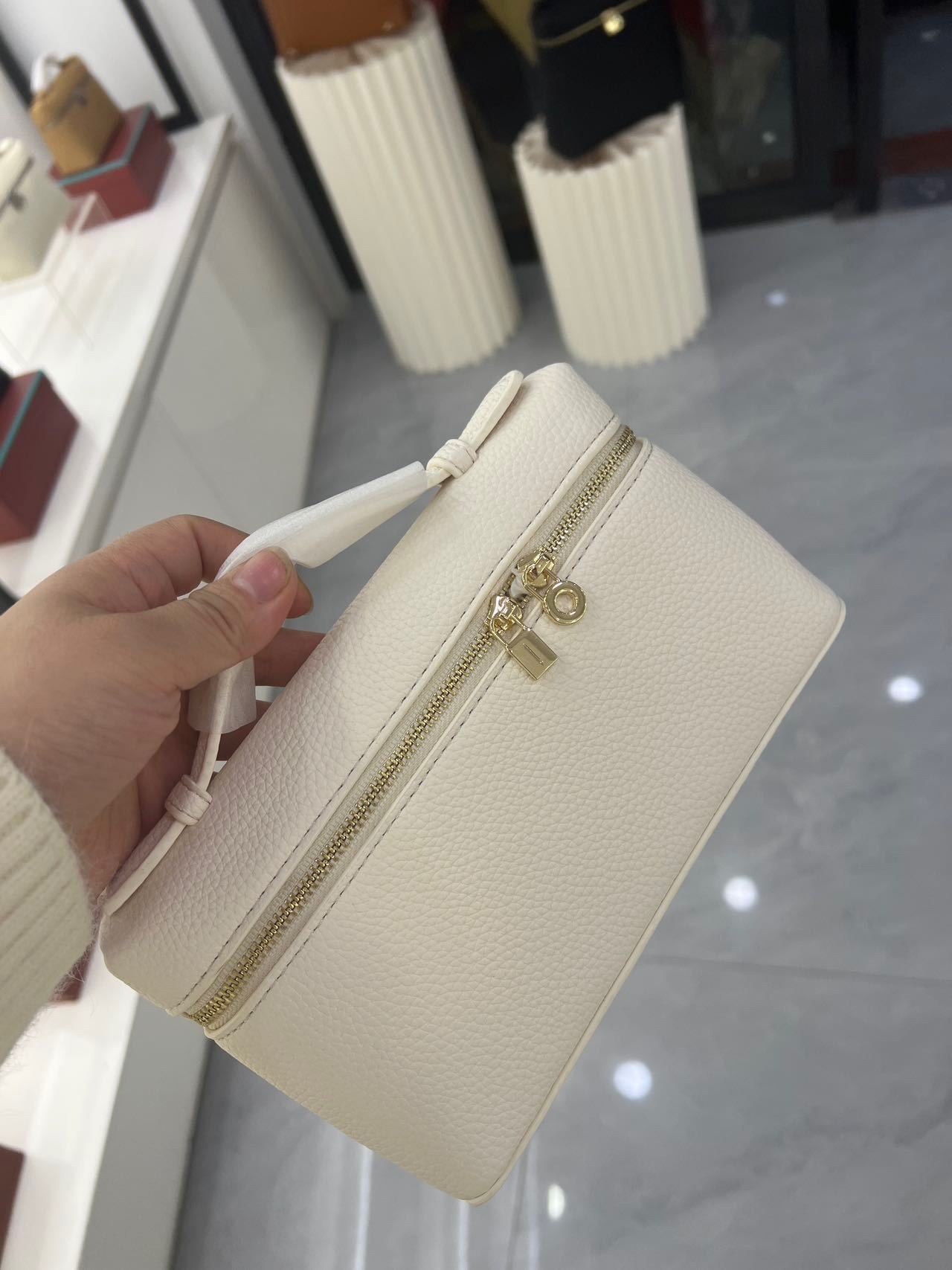Women's Lunch Box Genuine Leather Simple Niche Bags