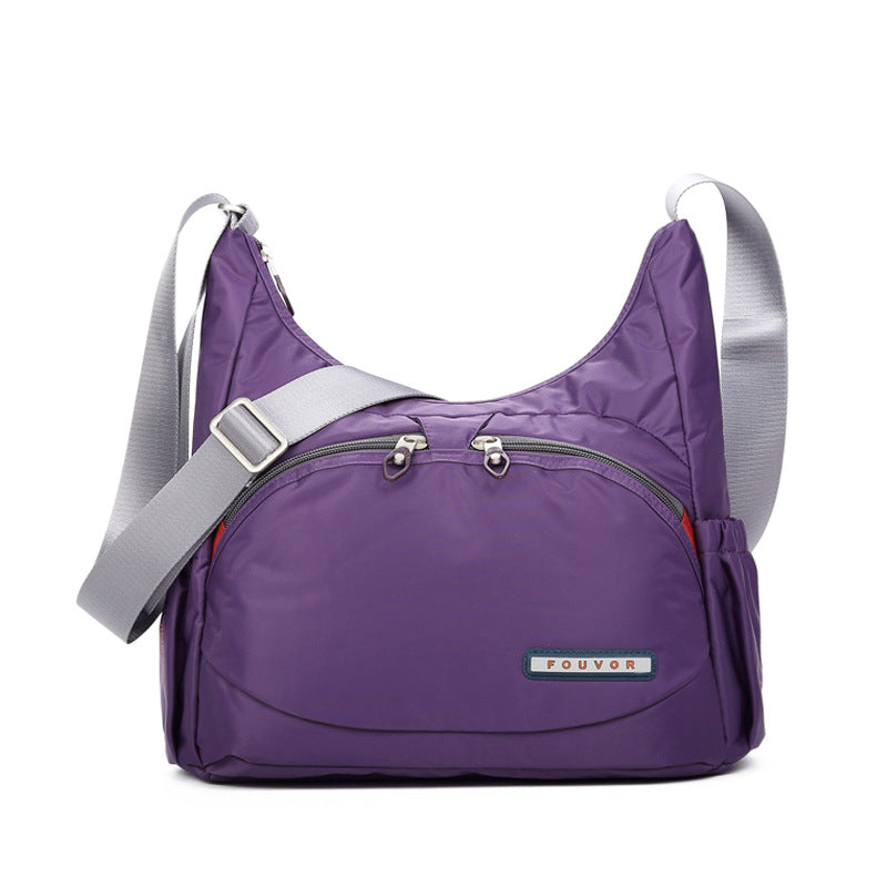 Women's Capacity Nylon Oxford Cloth Mother Canvas Crossbody Bags
