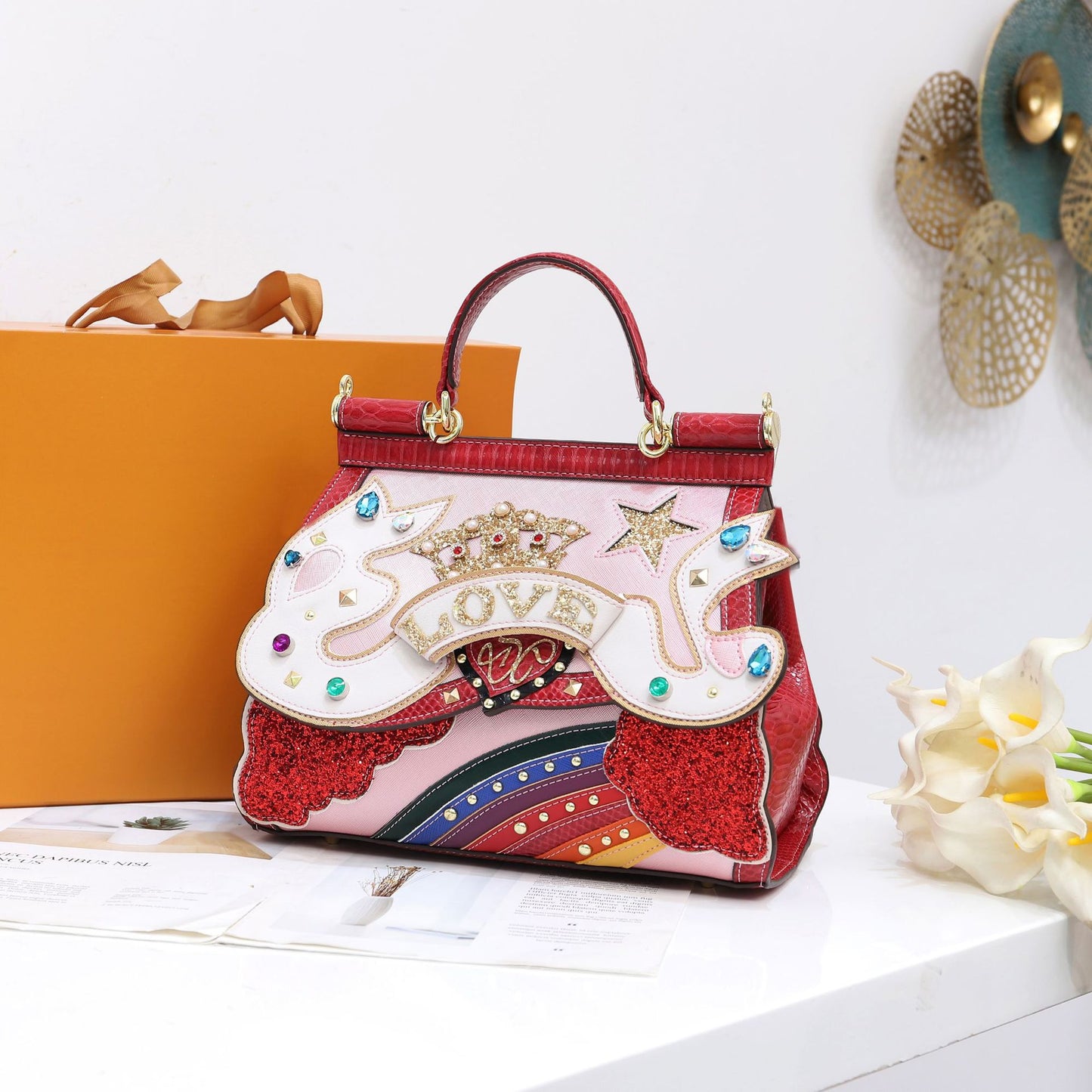 Women's Heavy Handmade Light Luxury Banquet Daily Handbags