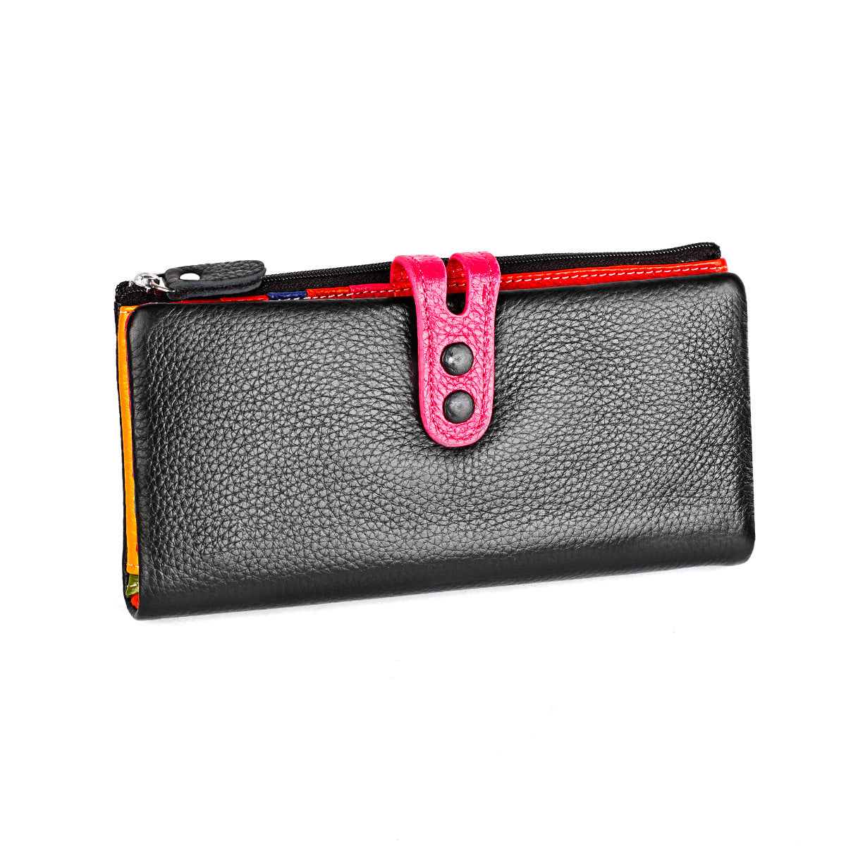 Women's Classy Leather High-grade Long Cowhide Ladies Wallets