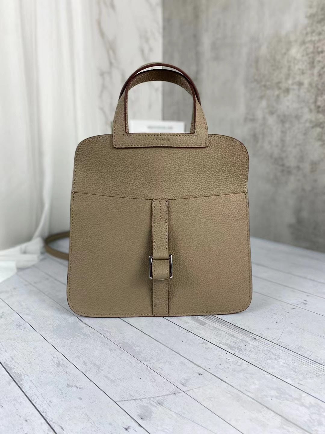 Female Envelope First Layer Leather Hand Shoulder Bags