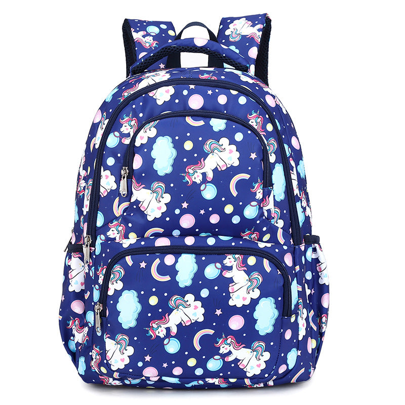 Children's Unicorn Cartoon Primary Large Capacity Breathable Backpacks