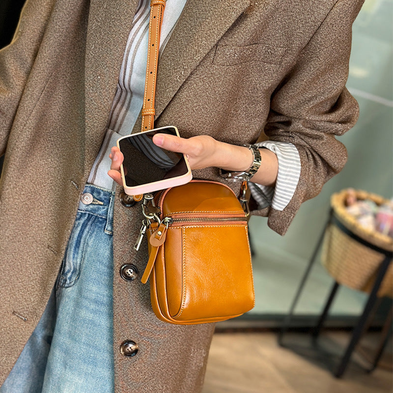 Women's & Men's Cool Popular Vertical Mini Niche Shoulder Bags