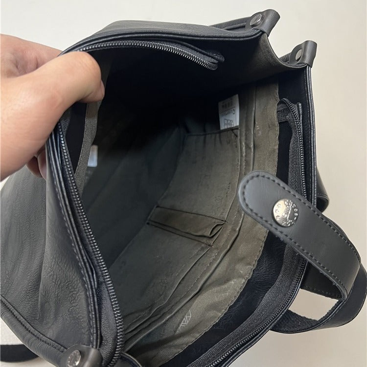 Women's & Men's & University Style Simple Business Portable Backpacks
