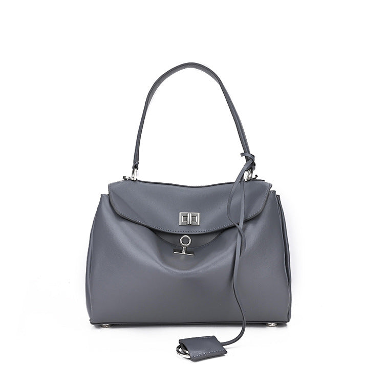Women's Kelly Genuine Leather Idle Style Underarm Armpit Bags