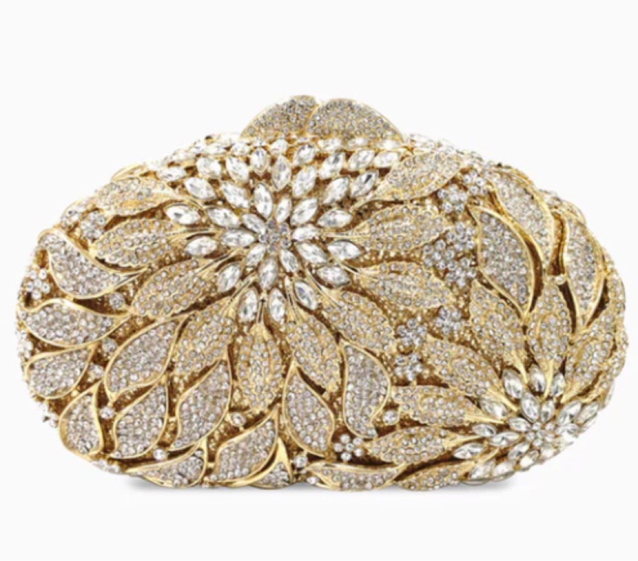 Women's Attractive Diamond Banquet Full Clutch Evening Bags