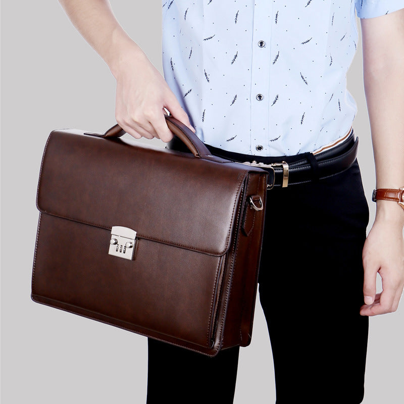 Men's Cool Kangaroo Business Fashion Lawyer File Men's Handbags