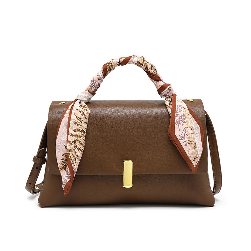 Women's Western Style Silk Scarf Easy To Match Crossbody Bags