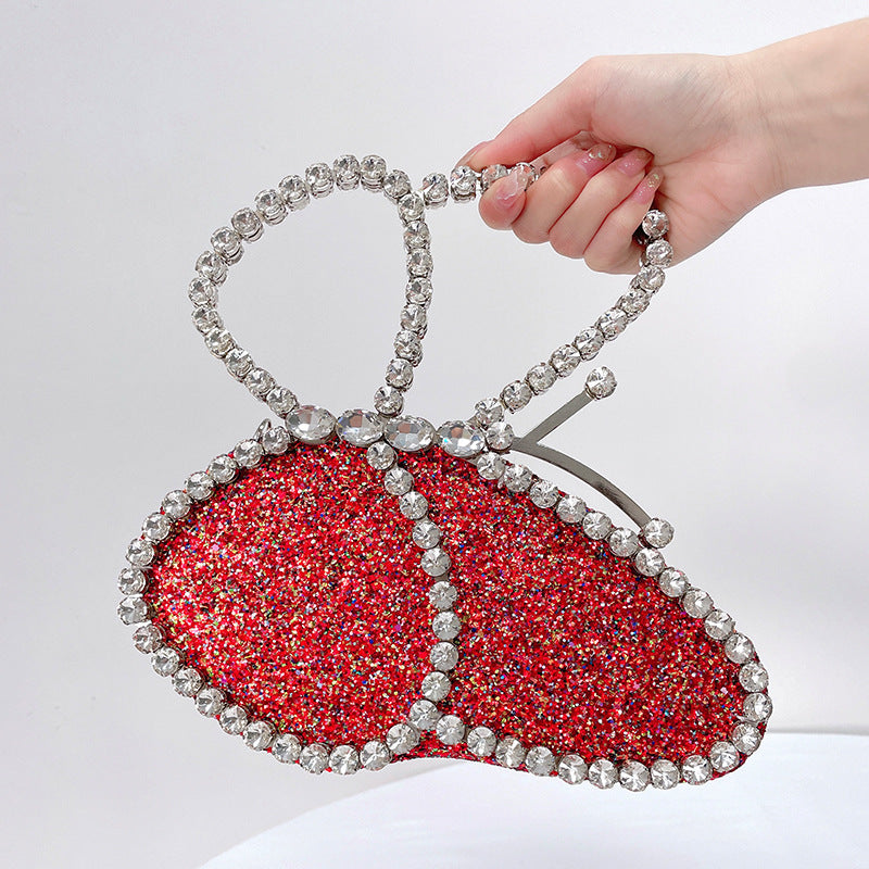 Women's Antique Monster Trendy Dinner Butterfly Flash Bags