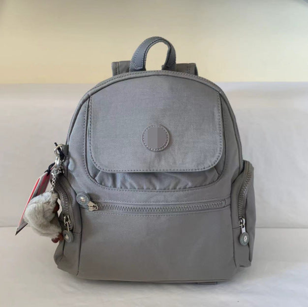 New Elegant Nylon Home Monkey Medium Backpacks