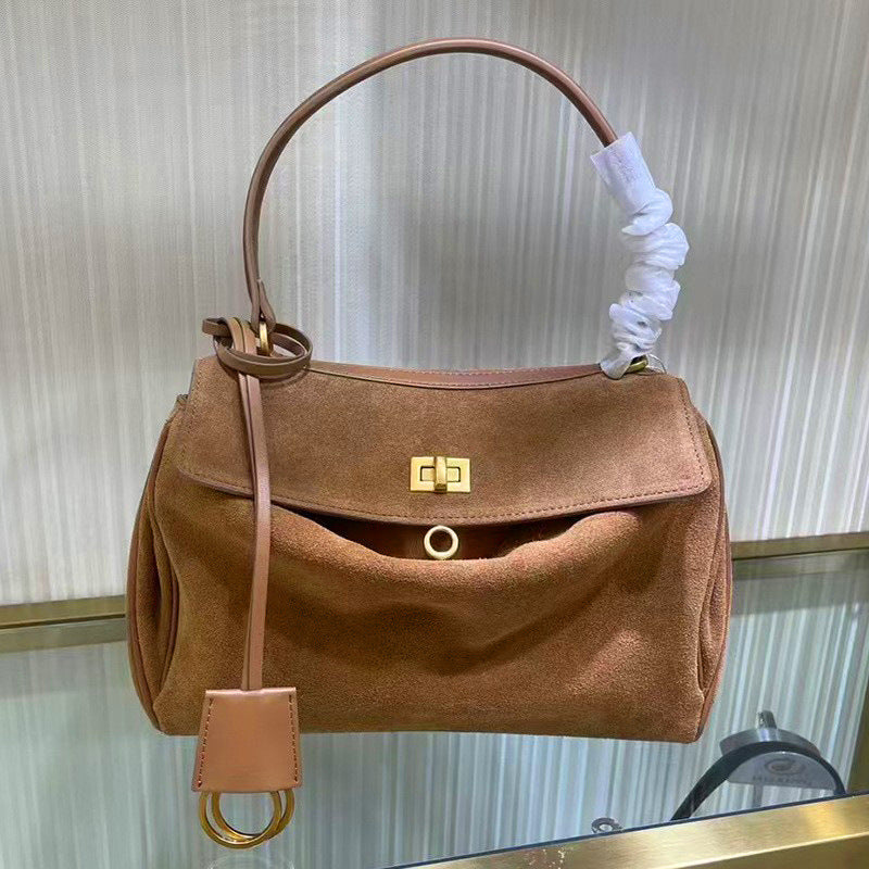 Women's Leather Large Capacity Portable Underarm Lazy Shoulder Bags
