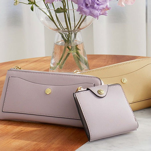 Slouchy Women's Stylish Fashion Leather Long Ladies Wallets