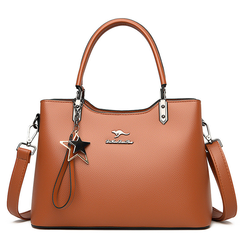 Women's Big Fashion Simple Trendy Large Capacity Shoulder Bags