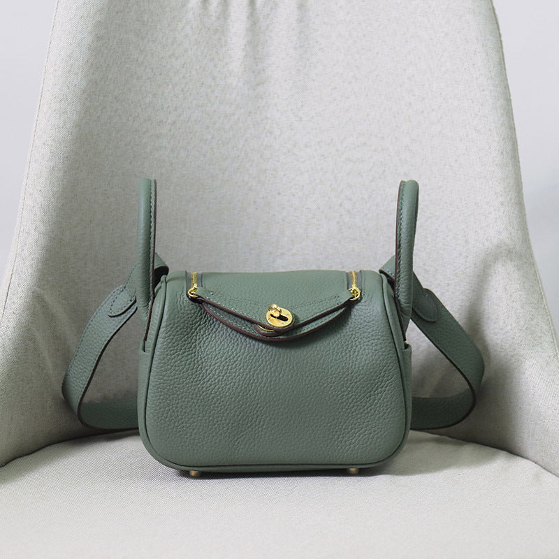Women's Mini Doctor Cow Leather Portable Medical Crossbody Bags