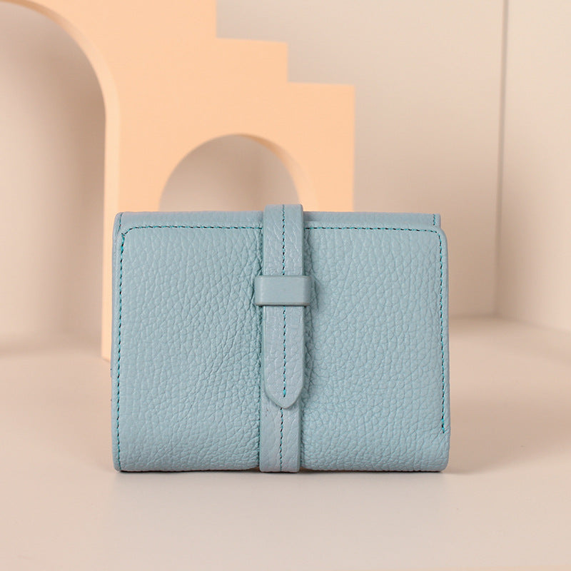 Women's Korean Soft Genuine Leather High-grade First Ladies Wallets