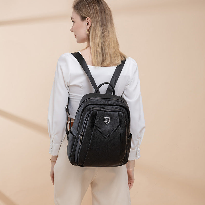 Women's Trendy Korean Wild Fashion Large Capacity Backpacks