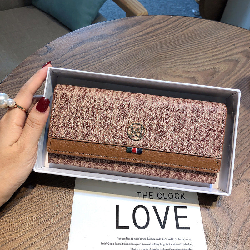 Women's Long Multiple Slots Large Capacity Ladies Wallets