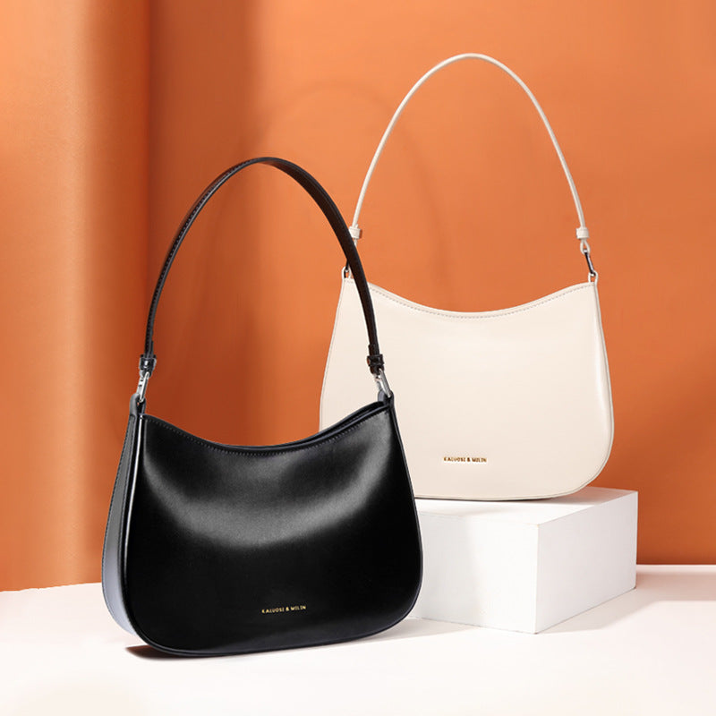 Women's High-grade Design Selenodont Genuine Leather Fashion Bags