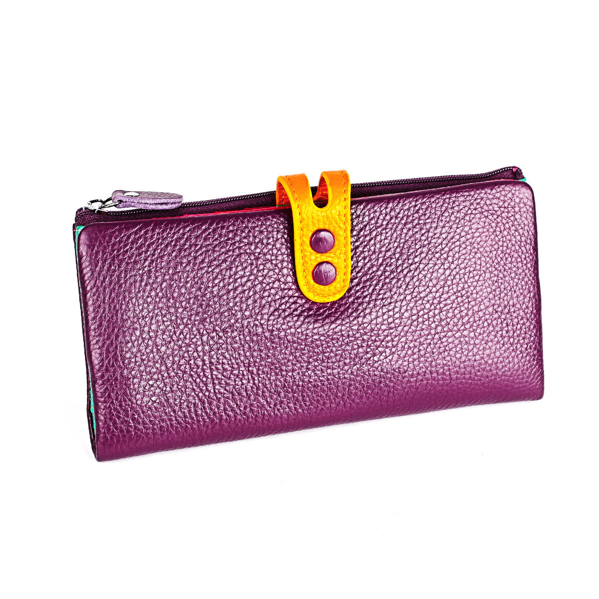 Women's Classy Leather High-grade Long Cowhide Ladies Wallets