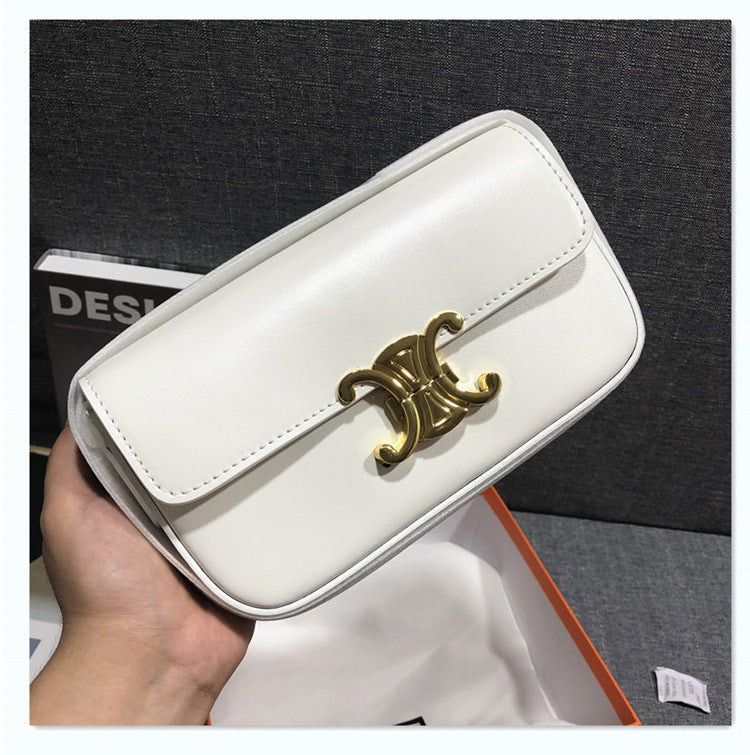 Women's Old Pattern Arc Printed Underarm Early Shoulder Bags