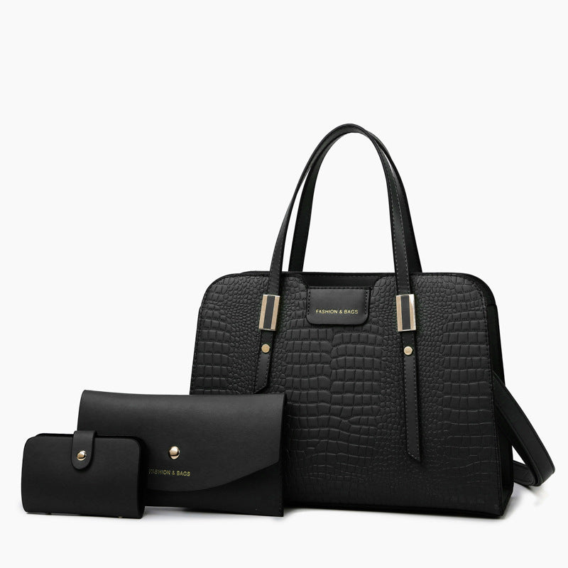 Women's Urban Simple Match Sets Mother Handbags