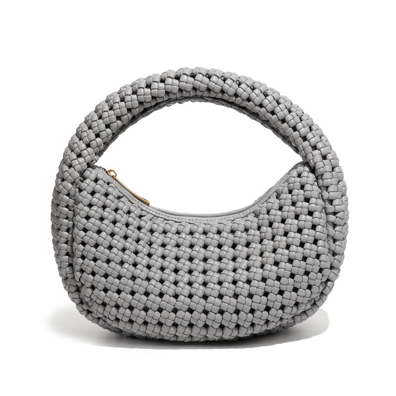 High Sense Hand-woven Fashion Trendy French Design Handbags