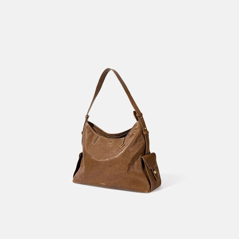 Loose Tracking Under The Mountain Vegetable Shoulder Bags
