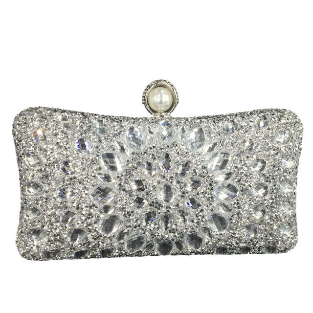 Women's Banquet Color Hot Drilling Dinner Wedding Evening Bags