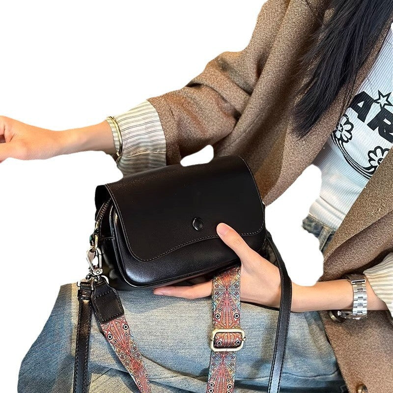 Women's Genuine Leather Retro Elegant Commute High-grade Bags