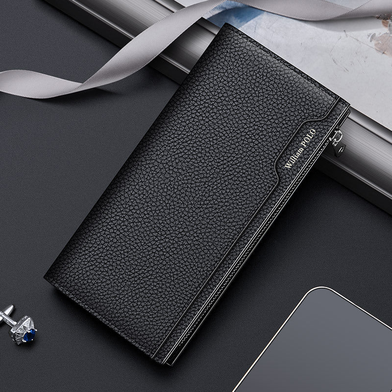 Men's Emperor Paul Long Genuine Leather Clutch Men's Wallets