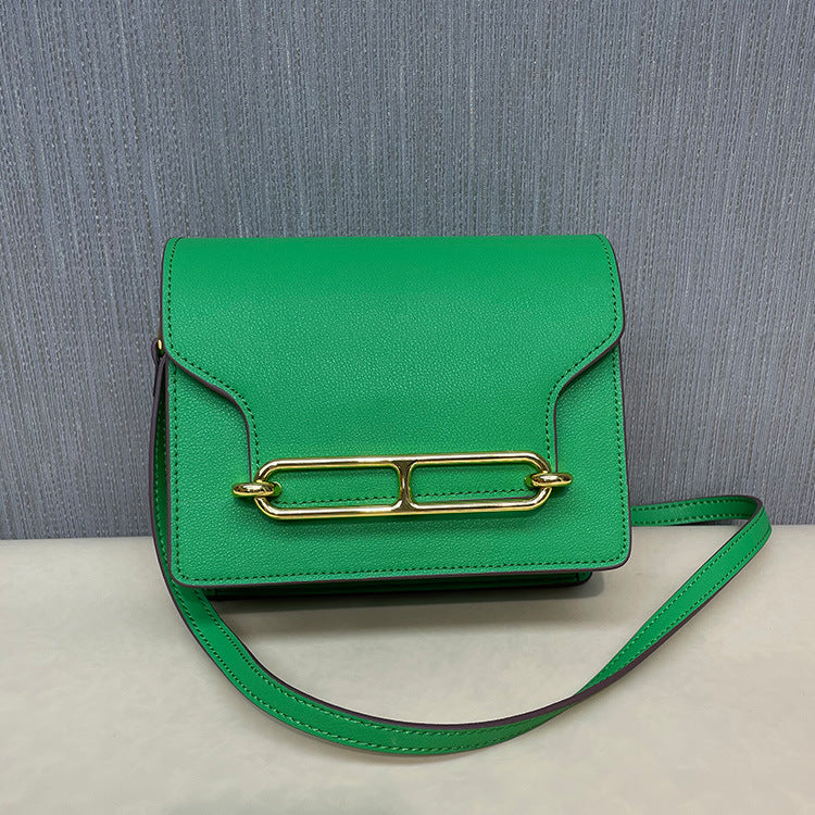 Genuine Leather Constance Pig Nose Trendy Shoulder Bags