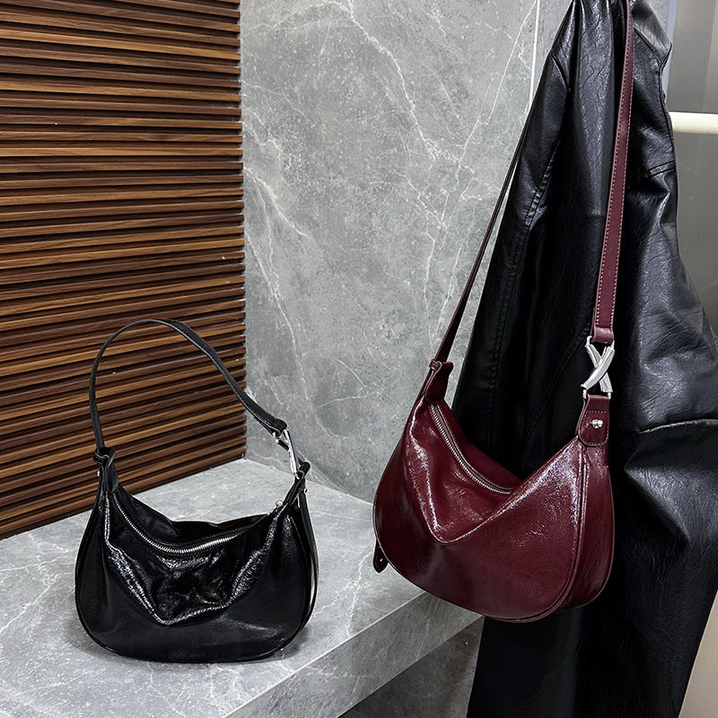 Women's High-grade Design Genuine Leather Large Capacity Shoulder Bags