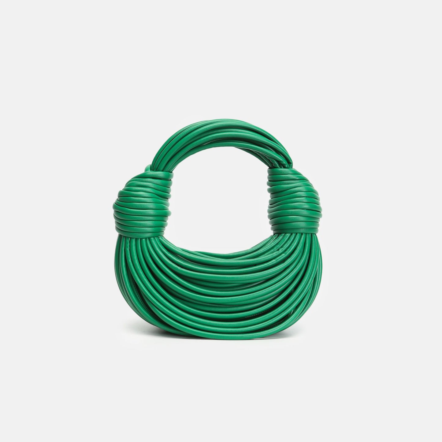 Hand-woven Bends Hitches Design Knotted Pulled Handbags