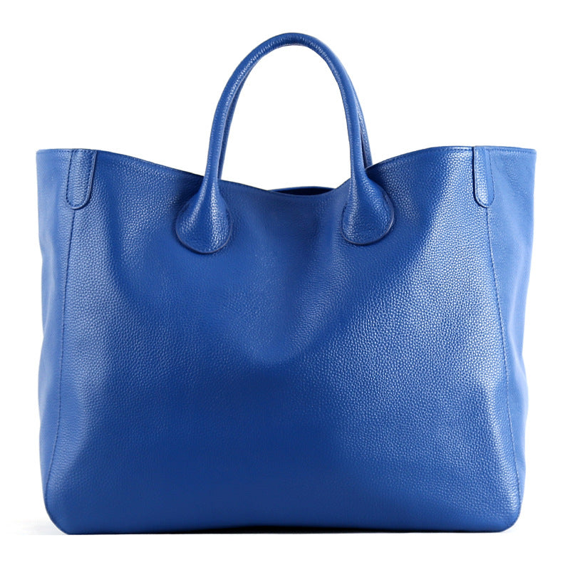 Women's Wings Large Capacity First Layer Cowhide Portable Handbags