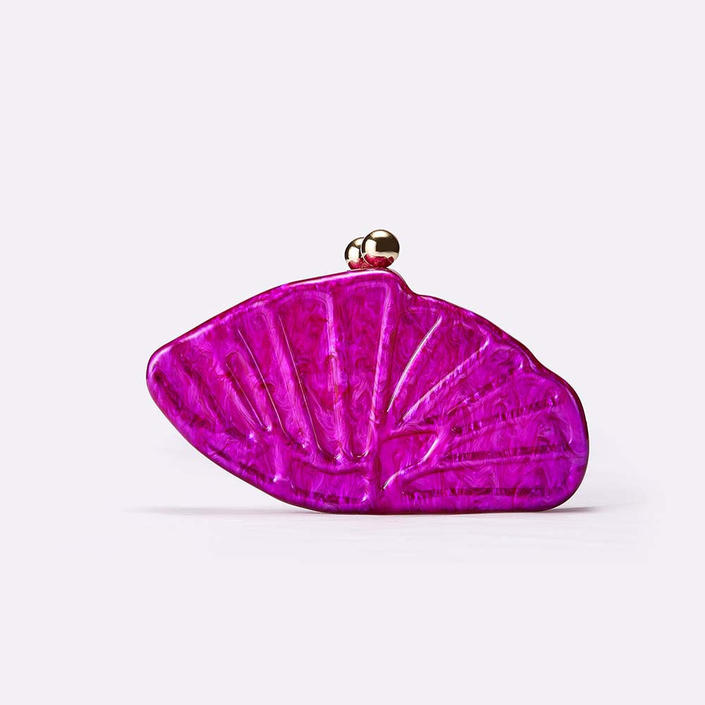 Women's Shell Fan-shaped Acrylic Fashion Wedding Dinner Evening Bags